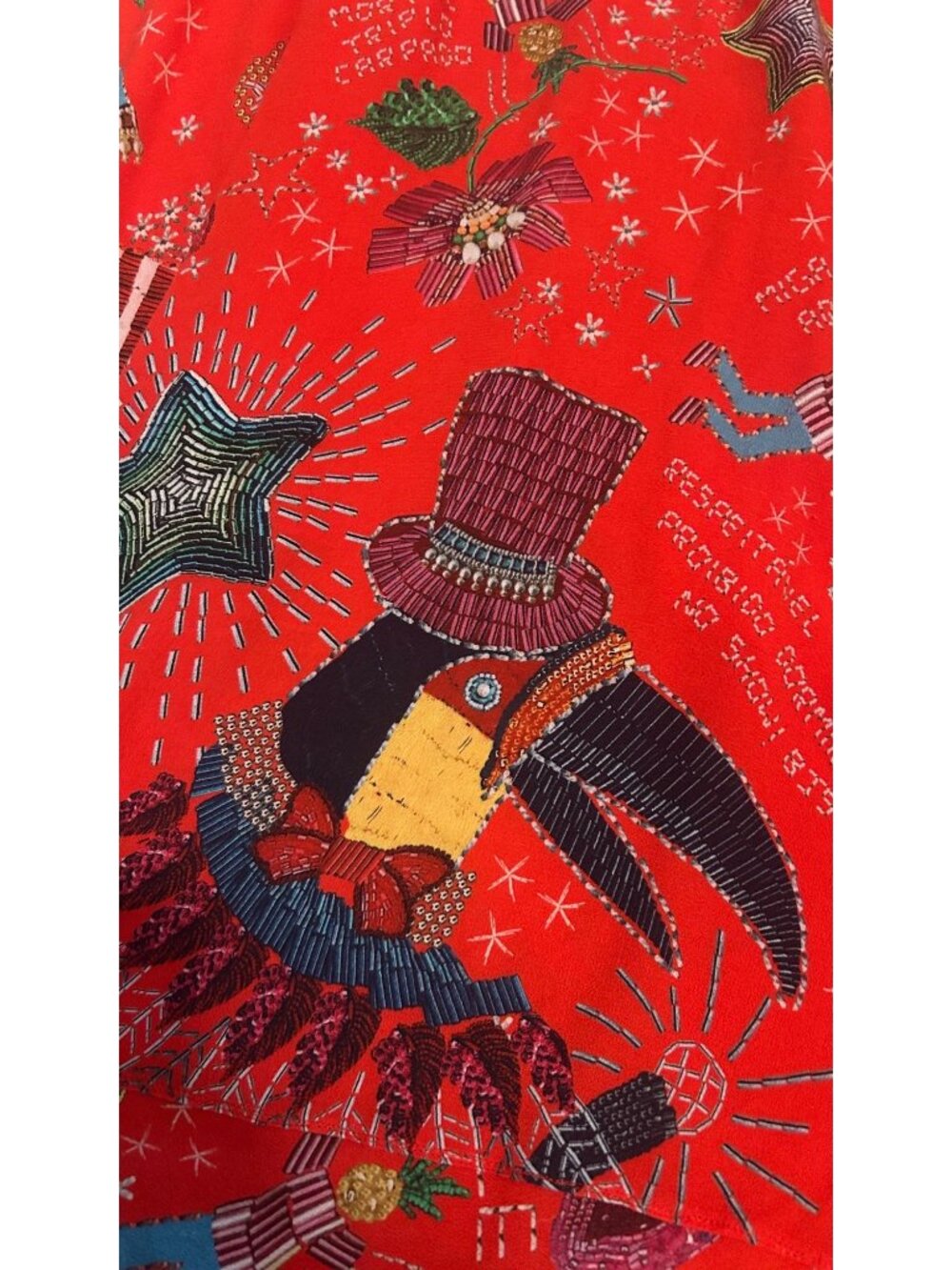 FARM Rio Red Printed Maxi Dress - Picture 10 of 13